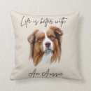 Buscar perro pintado cojines Amante del perro