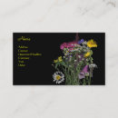 Buscar manojo tarjetas de visita Flores