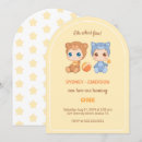 Buscar gato amarillo invitaciones Cualquier niño