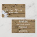 Buscar boda rústico tarjetas de visita Clientes