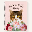 Buscar gato hermoso cuadernos Para ella