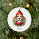 Buscar beagle adornos Navidades