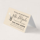 Buscar agente venta de tarjetas de visita Elegante