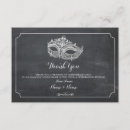 Buscar máscara de plata invitaciones Fiesta