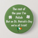 Buscar el día de st patrick chapas Botón