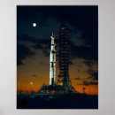 Buscar cohete de saturno v posters Apollo
