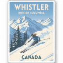 Buscar whistler pegatinas Montaña