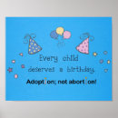 Buscar adopción posters Cumpleaños