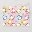 Buscar búho colorido postales Multicolor