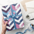 Buscar mármol azul papel de regalo Rosa