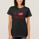 Buscar vampiro mujer camisetas Amo a los vampiros