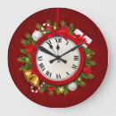 Buscar holiday relojes de pared Wreath