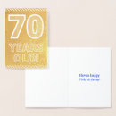 Buscar 70 años tarjetas General y unisex
