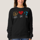 Buscar hippy sudaderas Paz