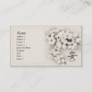 Buscar tranquilidad tarjetas de visita Meditación