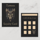 Buscar gótico tarjetas de visita Artista de tatuajes