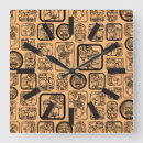 Buscar folclore relojes de pared Patrón