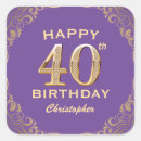 Buscar mujer de los años 40 pegatinas 40 º cumpleaños