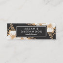 Buscar terciopelo negro tarjetas de visita Negocio