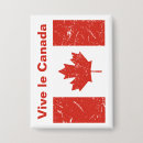 Buscar bandera canadiense chapas Patriótico
