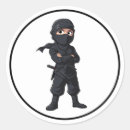 Buscar ninja negro pegatinas Cumpleaños