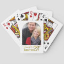 Buscar fiesta cumpleaños de barajas de cartas Purpurina de oro