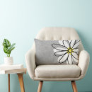 Buscar margarita blanca cojines Flor