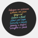 Buscar refugiados pegatinas Protesta