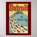 Buscar detroit posters Vintage