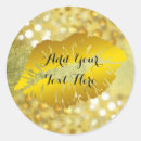 Buscar confetti pegatinas Efecto metalizado dorado