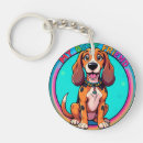 Buscar beagle feliz llaveros Perro