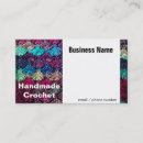 Buscar ganchillo tarjetas de visita Lanas