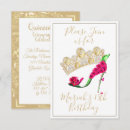 Buscar zapatos del tacón alto invitaciones Para ella