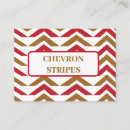 Buscar chevron tarjetas de visita Rayas