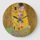 Buscar klimt el beso relojes de pared Simbolismo