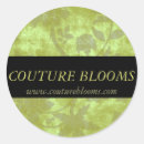 Buscar tarjetas de visita pegatinas Florista