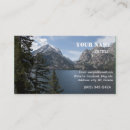 Buscar parque nacional tarjetas de visita Fotografía