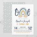 Buscar del arco iris invitaciones de cumpleaños Boho