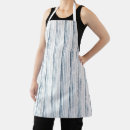 Buscar rayas grises y blancas delantales General y unisex