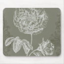 Buscar floral alfombrillas de raton Gris