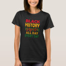 Buscar día del mes camisetas Negro
