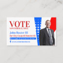 Buscar política tarjetas de visita Político