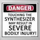 Buscar sintetizadores posters Músico temperamental