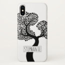 Buscar árbol negro iphone fundas Para ella
