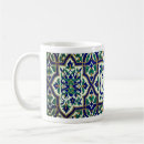 Buscar mezquita tazas Azul