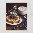 Buscar café y galletas postales Chocolate caliente