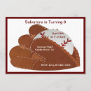 Buscar guante de béisbol invitaciones Deporte