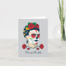 Buscar frida kahlo tarjetas Día de los muertos