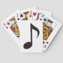 Buscar nota musical barajas de cartas Música