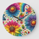 Buscar hippie relojes de pared Para niños